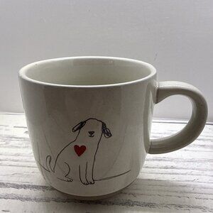 Home Is Where My Dog Is Demdaco Stoneware Mug Coffee Cup 12oz